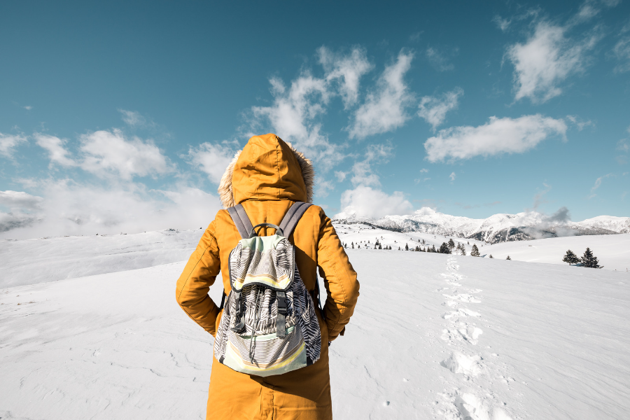 Winter kit list - Snow scene
