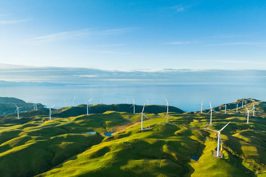 Sustainable travel -Wind Farms