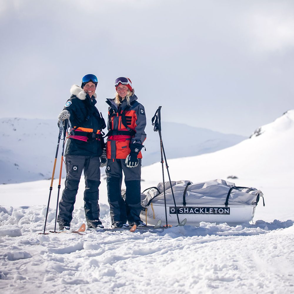 The Trek of a life time with Amelia, Shackleton