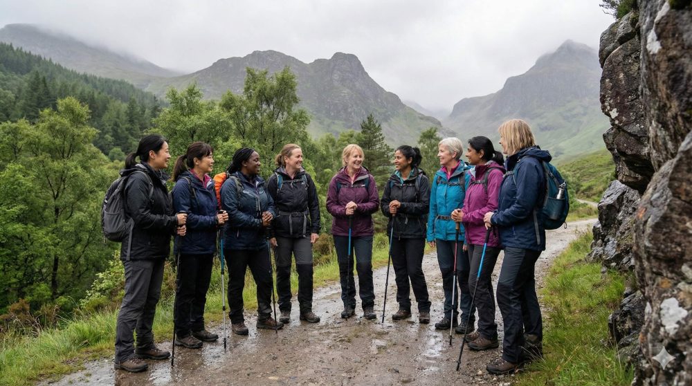 Treking Together WalkingWomen