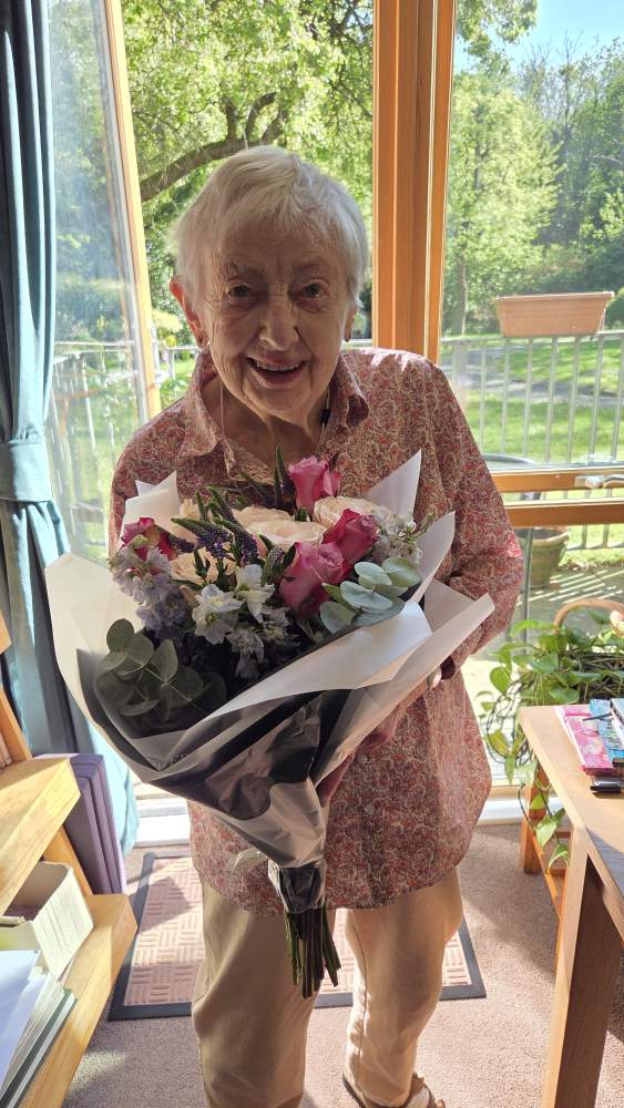Celebrating a Wise Walking Woman in her Tenth Decade