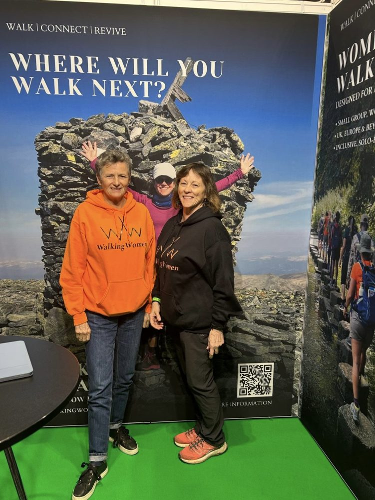Sisters Ginny and Sara - Founders of Walking Women